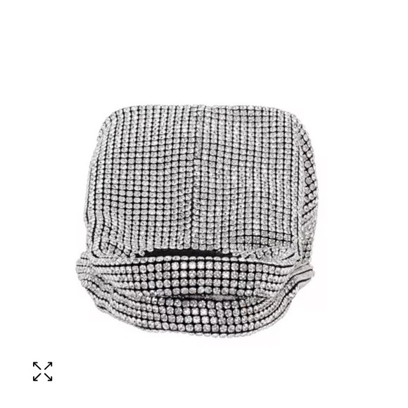 Nina ASTAIRE CLEAR/BLACK-CRYSTALS Bag - Picture 4 of 11